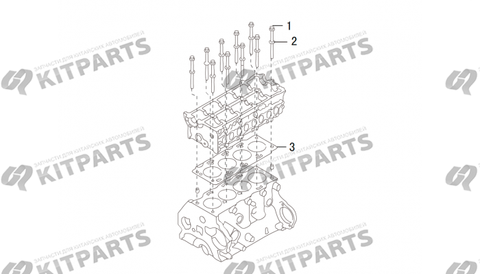 Головка блока цилиндров 2 Haval H6