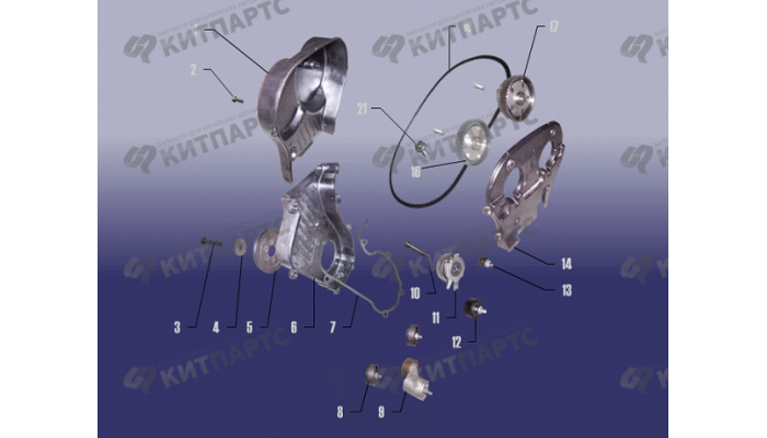 Газораспределительный механизм Chery