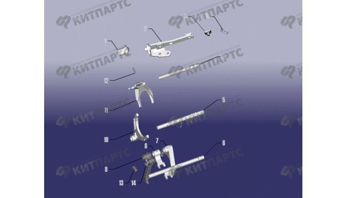 Вилки переключения скоростей Chery