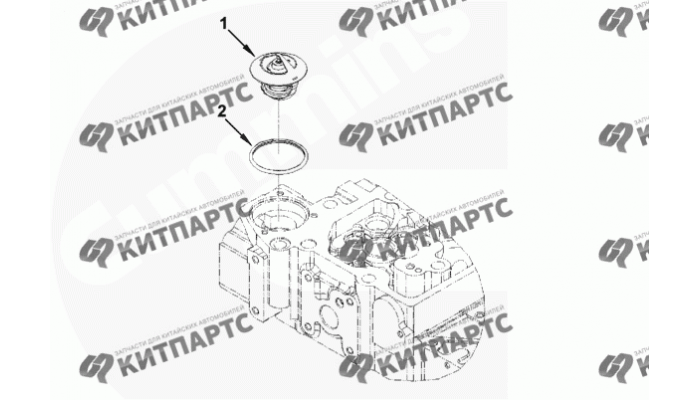 Термостат Cummins 2.8 ISF