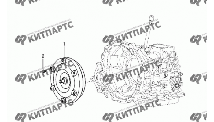 Гидротрансформатор АКПП Dong Feng H30 Cross