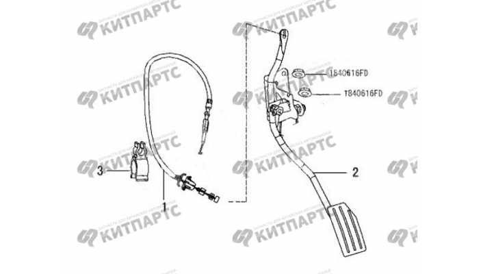 Педаль газа Great Wall